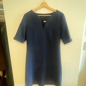 Chic Navy Blue Mini Dress